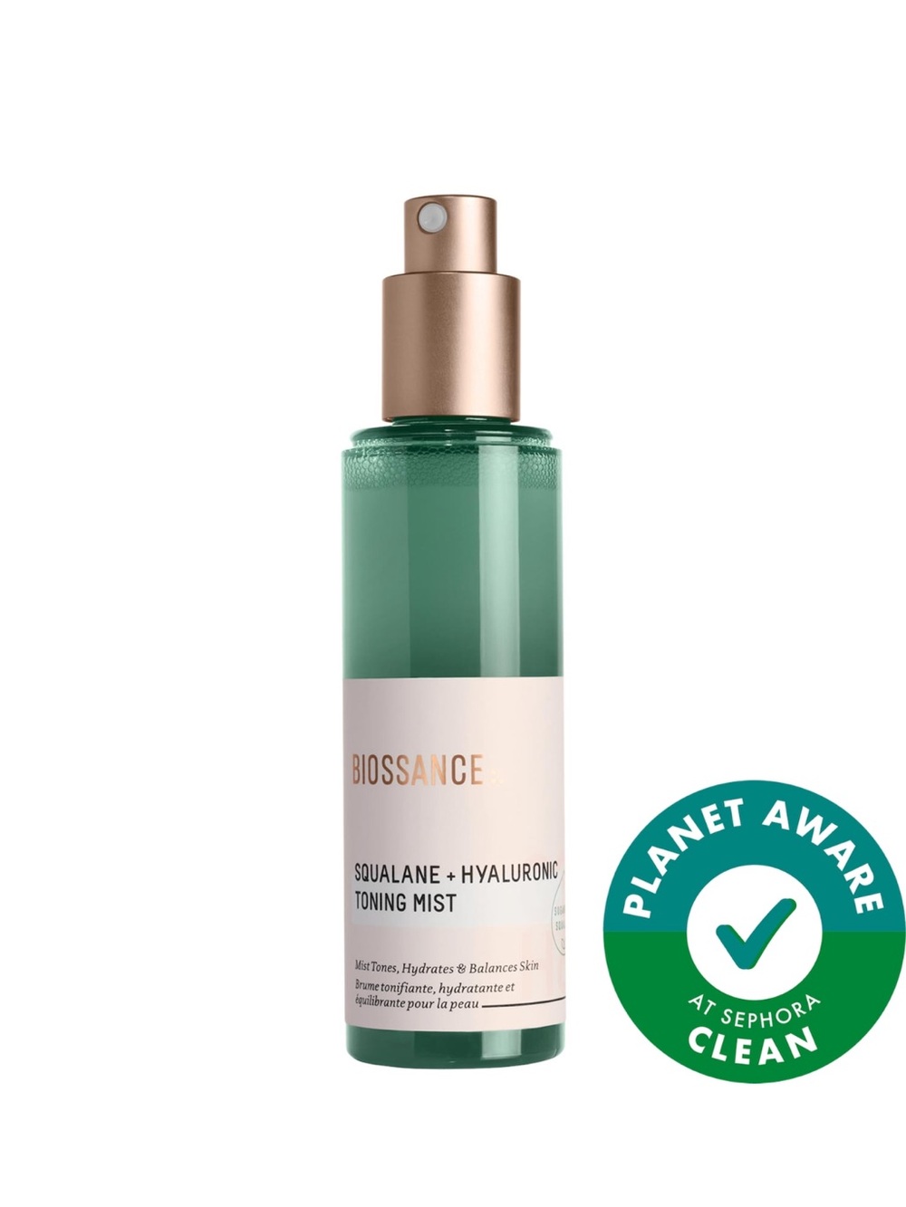 Biossance Squalane + Hyaluronic Toning Mist
